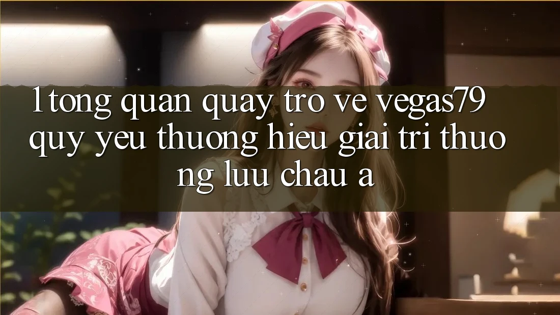 1. Tổng quan quay trở về Vegas79 - Quý yêu thương hiệu giải trí thượng lưu châu Á 1. Tổng quan quay trở về Vegas79 - Quý yêu thương hiệu giải trí thượng lưu châu Á