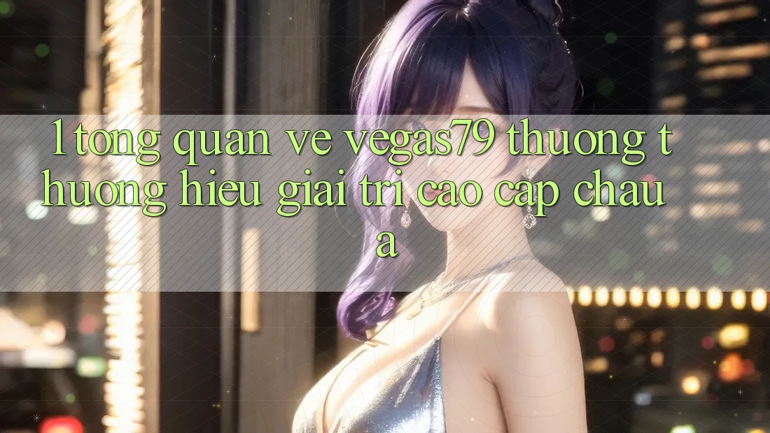 1. Tổng quan về Vegas79 - Thương thương hiệu giải trí cao cấp châu Á 1. Tổng quan về Vegas79 - Thương thương hiệu giải trí cao cấp châu Á