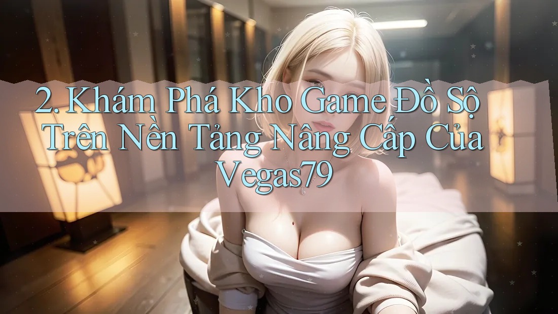 2. Khám Phá Kho Game Đồ Sộ Trên Nền Tảng Nâng Cấp Của Vegas79
