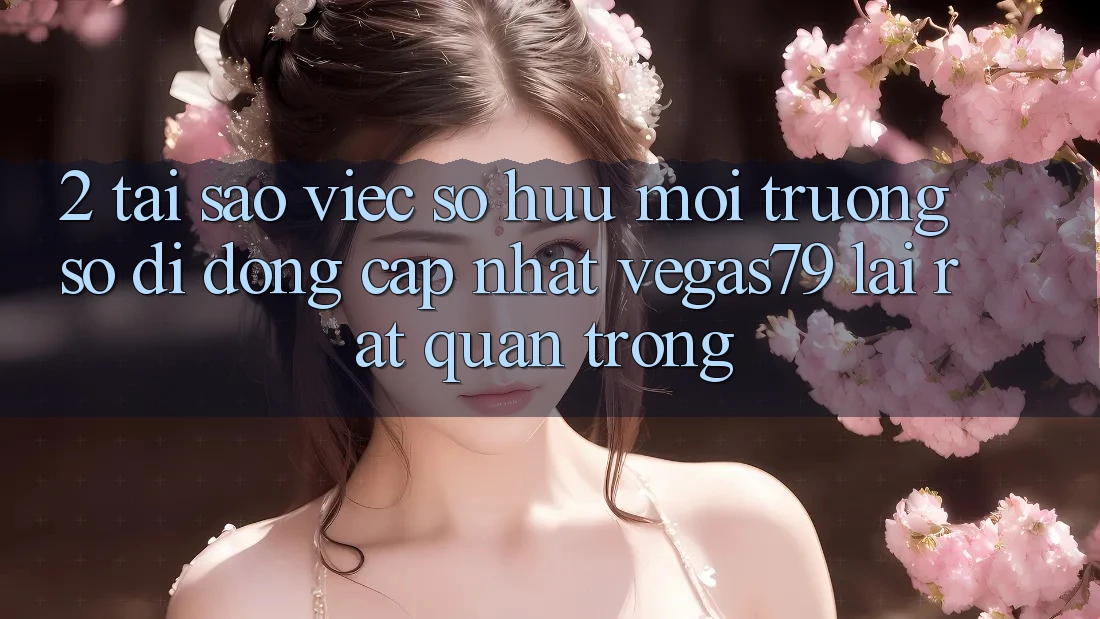 2. Tại sao việc sở hữu “Môi trường số di động Cập Nhật Vegas79” lại rất quan trọng?