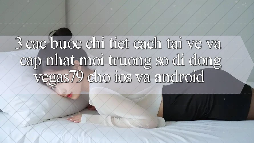 3. Các bước chi tiết cách tải về và cập nhật Môi trường số di động Vegas79 cho iOS và Android