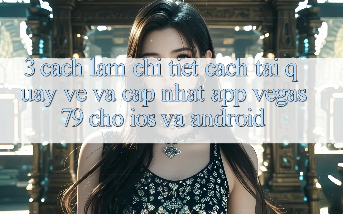 3. Cách làm chi tiết cách tải quay về và cập nhật App Vegas79 cho iOS và Android