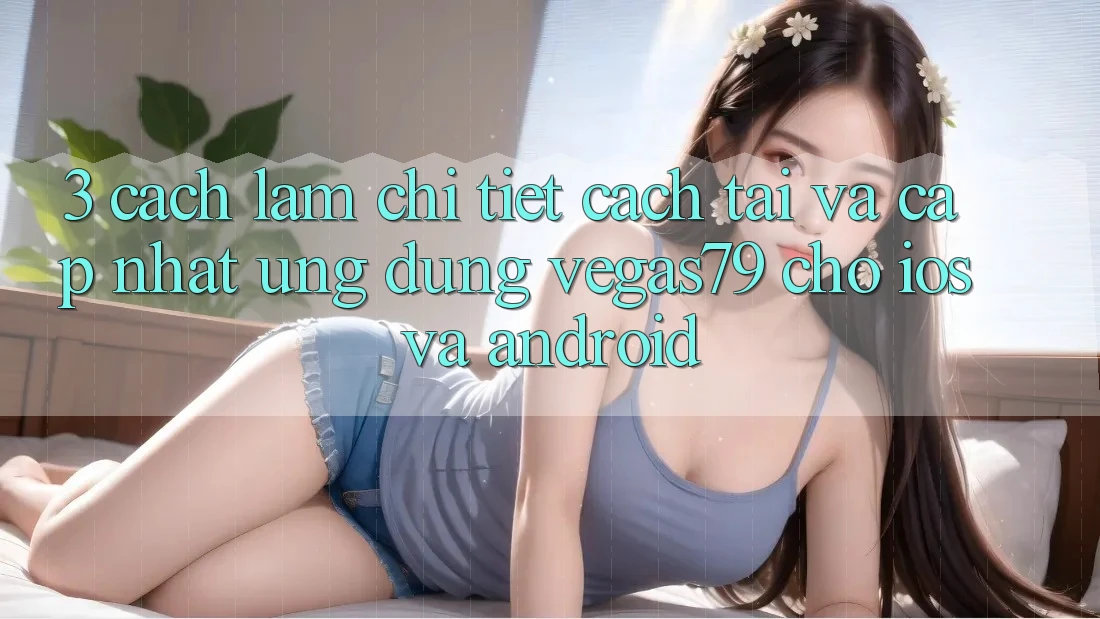 3. Cách làm chi tiết cách tải và cập nhật Ứng dụng Vegas79 cho iOS và Android