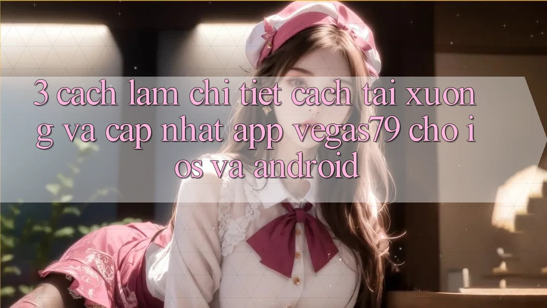 3. Cách làm chi tiết cách tải xuống và cập nhật App Vegas79 cho iOS và Android