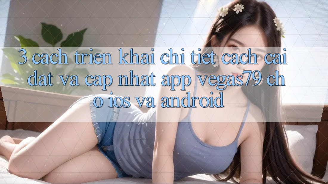 3. Cách triển khai chi tiết cách cài đặt và cập nhật App Vegas79 cho iOS và Android