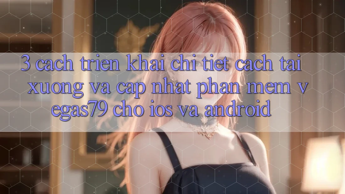 3. Cách triển khai chi tiết cách tải xuống và cập nhật Phần mềm Vegas79 cho iOS và Android 3. Cách triển khai chi tiết cách tải xuống và cập nhật Phần mềm Vegas79 cho iOS và Android