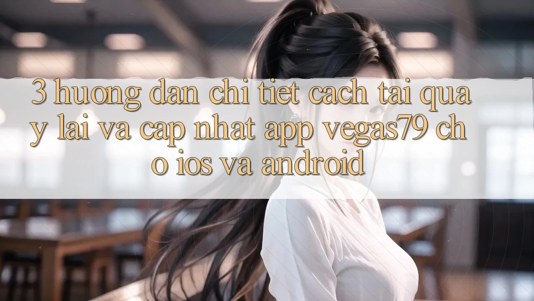 3. Hướng dẫn chi tiết cách tải quay lại và cập nhật App Vegas79 cho iOS và Android 3. Hướng dẫn chi tiết cách tải quay lại và cập nhật App Vegas79 cho iOS và Android