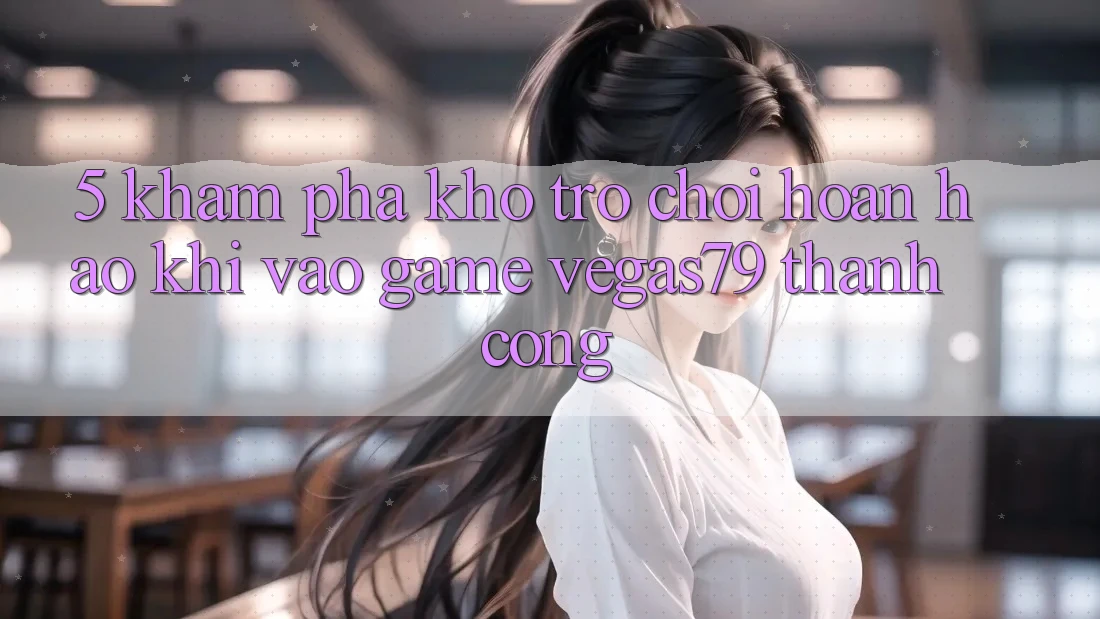 5. Khám phá kho trò chơi hoàn hảo khi “Vào Game” Vegas79 thành công 5. Khám phá kho trò chơi hoàn hảo khi “Vào Game” Vegas79 thành công