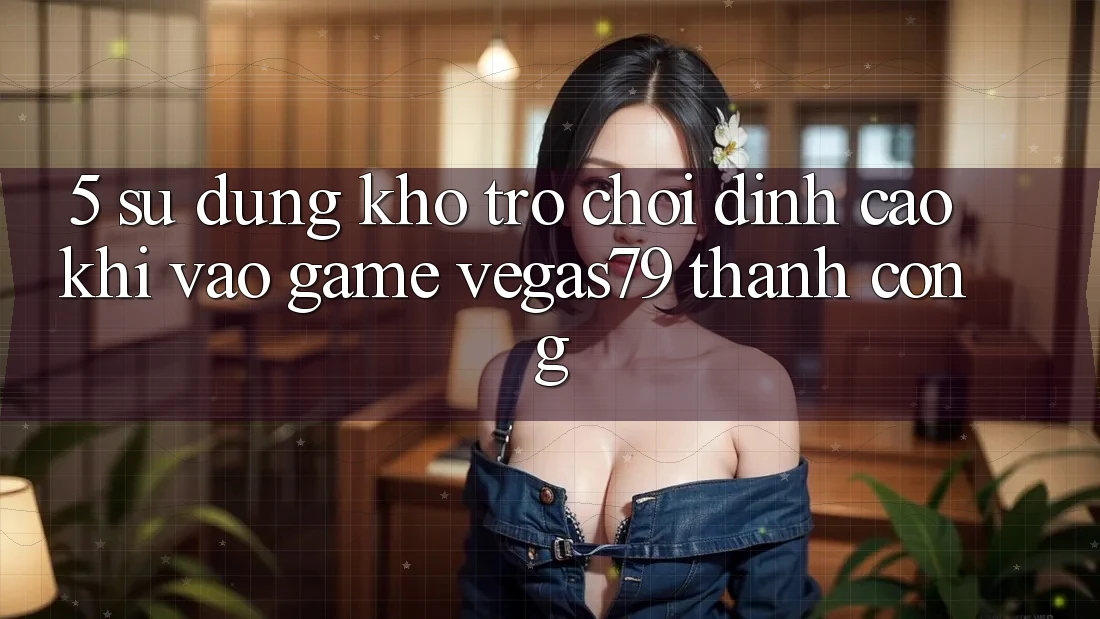 5. Sử dụng kho trò chơi đỉnh cao khi “Vào Game” Vegas79 thành công