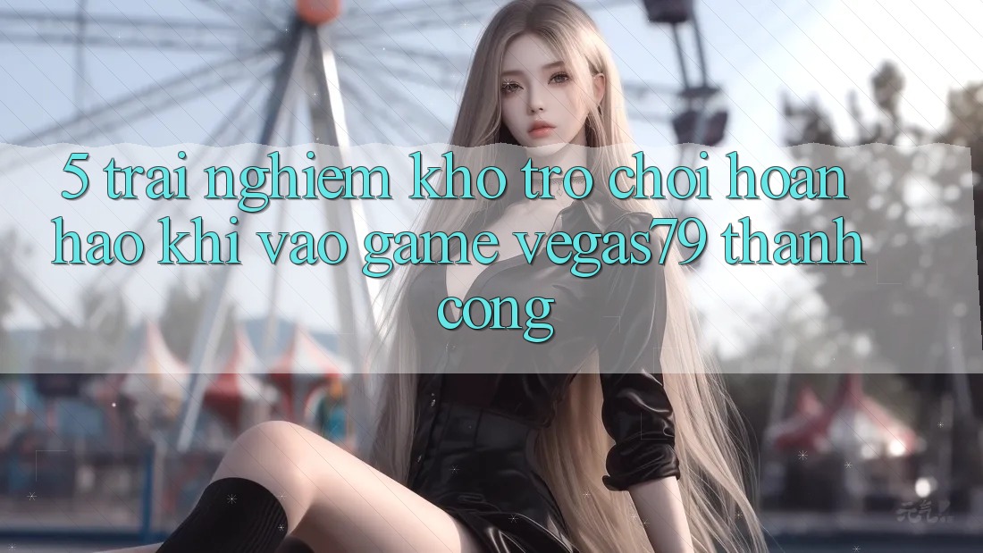 5. Trải nghiệm kho trò chơi hoàn hảo khi “Vào Game” Vegas79 thành công
