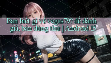 Bạn biết gì về vegas79 để đánh giá, bản dùng thử Android 15