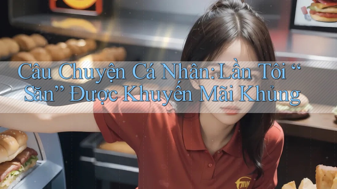 Câu Chuyện Cá Nhân: Lần Tôi “Săn” Được Khuyến Mãi Khủng