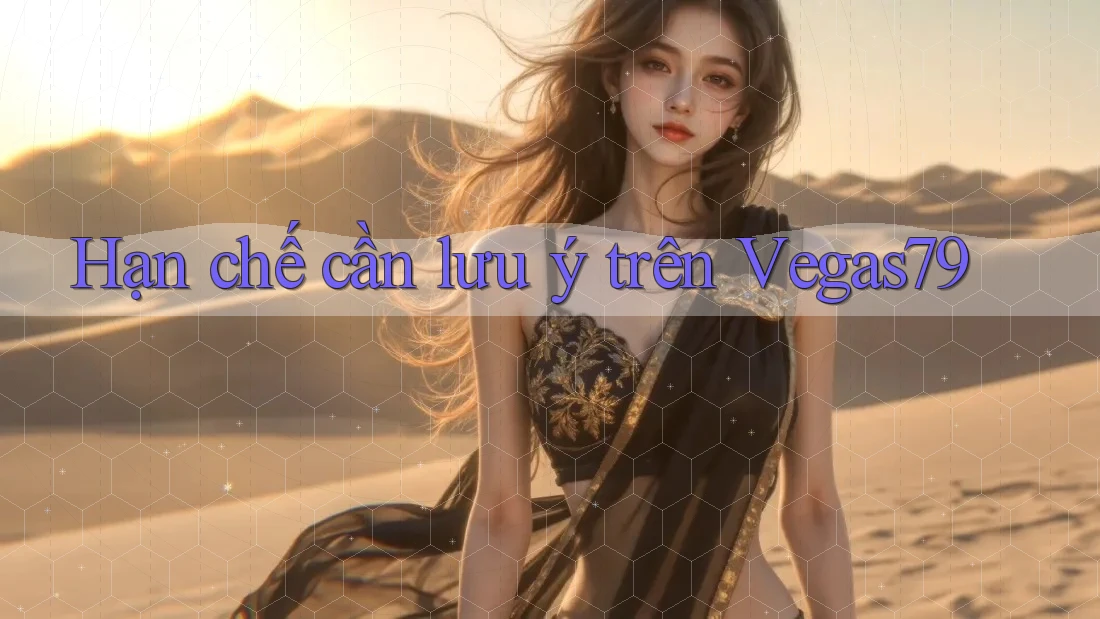 Hạn chế cần lưu ý trên Vegas79