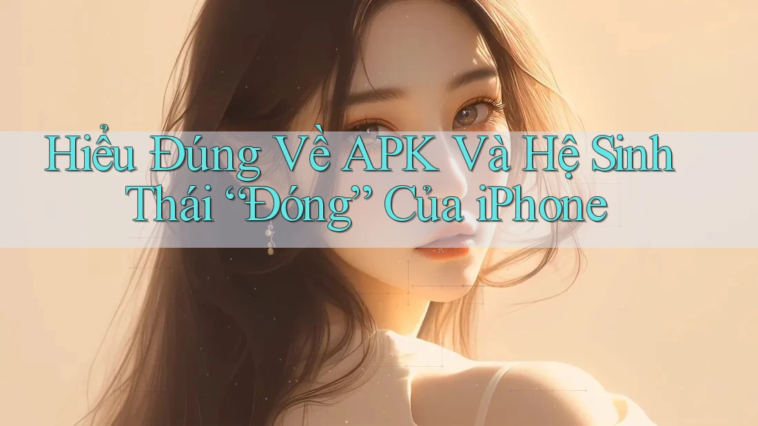 Hiểu Đúng Về APK Và Hệ Sinh Thái “Đóng” Của iPhone