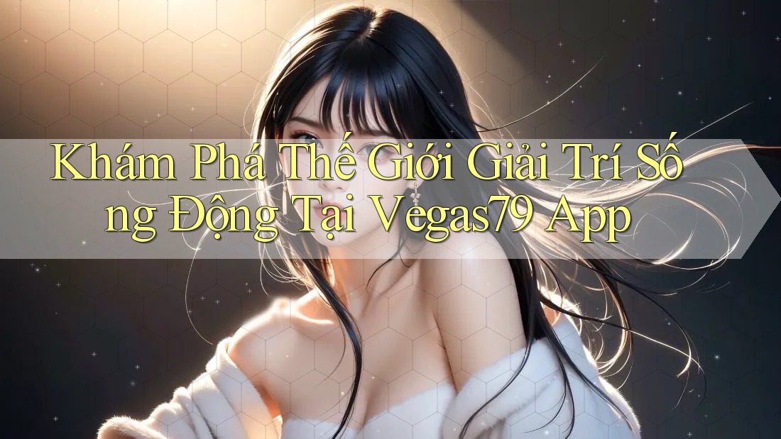 Khám Phá Thế Giới Giải Trí Sống Động Tại Vegas79 App