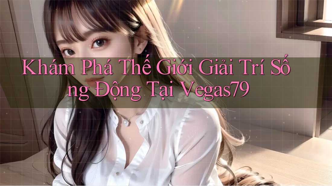 Khám Phá Thế Giới Giải Trí Sống Động Tại Vegas79 Khám Phá Thế Giới Giải Trí Sống Động Tại Vegas79
