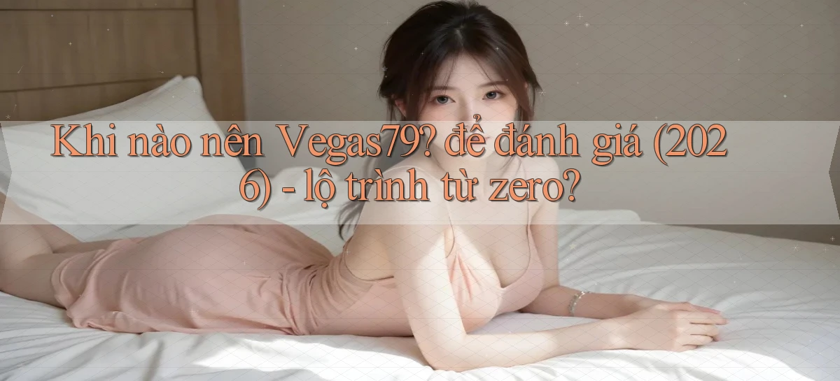 Khi nào nên Vegas79 để đánh giá (2026)   lộ trình từ zero