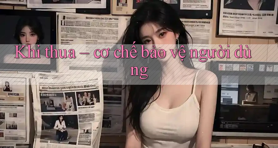 Khi thua – cơ chế bảo vệ người dùng Khi thua – cơ chế bảo vệ người dùng