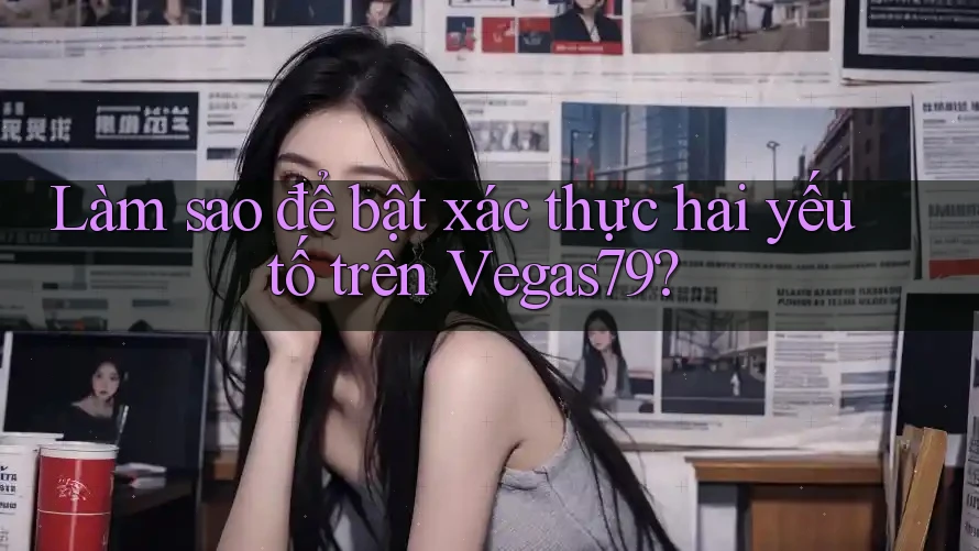Làm sao để bật xác thực hai yếu tố trên Vegas79? Làm sao để bật xác thực hai yếu tố trên Vegas79?