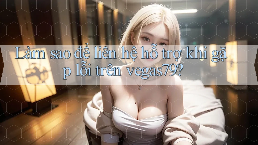 Làm sao để liên hệ hỗ trợ khi gặp lỗi trên vegas79? Làm sao để liên hệ hỗ trợ khi gặp lỗi trên vegas79?