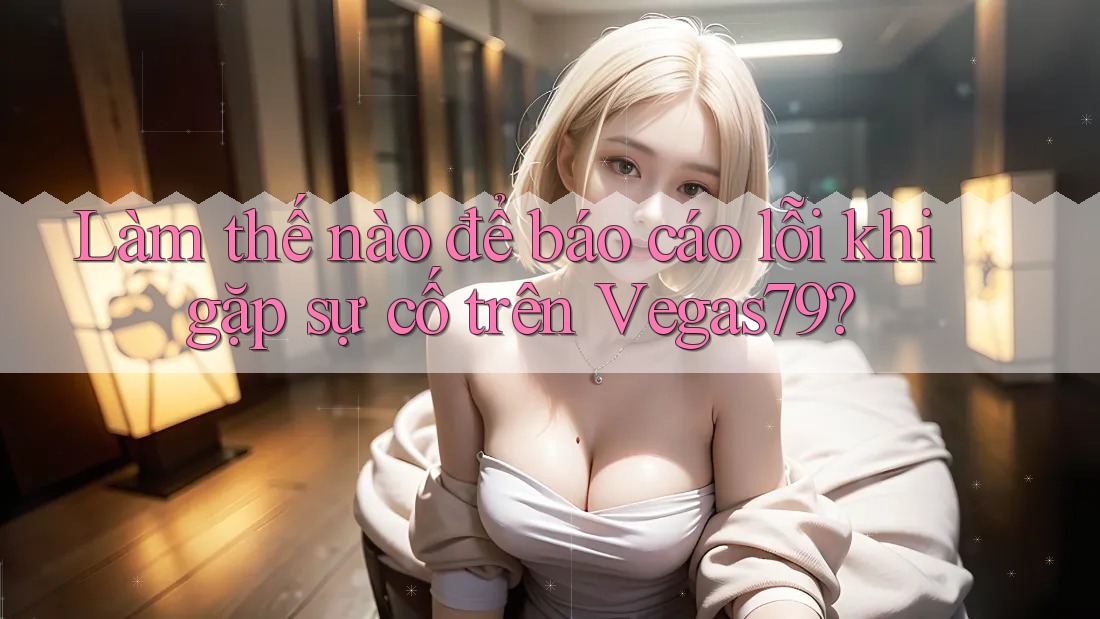 Làm thế nào để báo cáo lỗi khi gặp sự cố trên Vegas79?