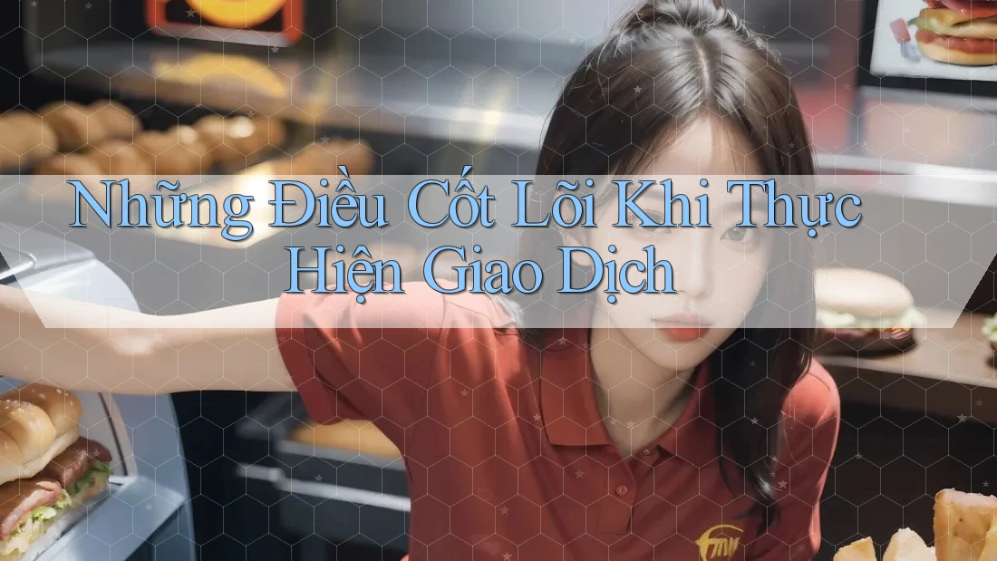 Những Điều Cốt Lõi Khi Thực Hiện Giao Dịch Những Điều Cốt Lõi Khi Thực Hiện Giao Dịch