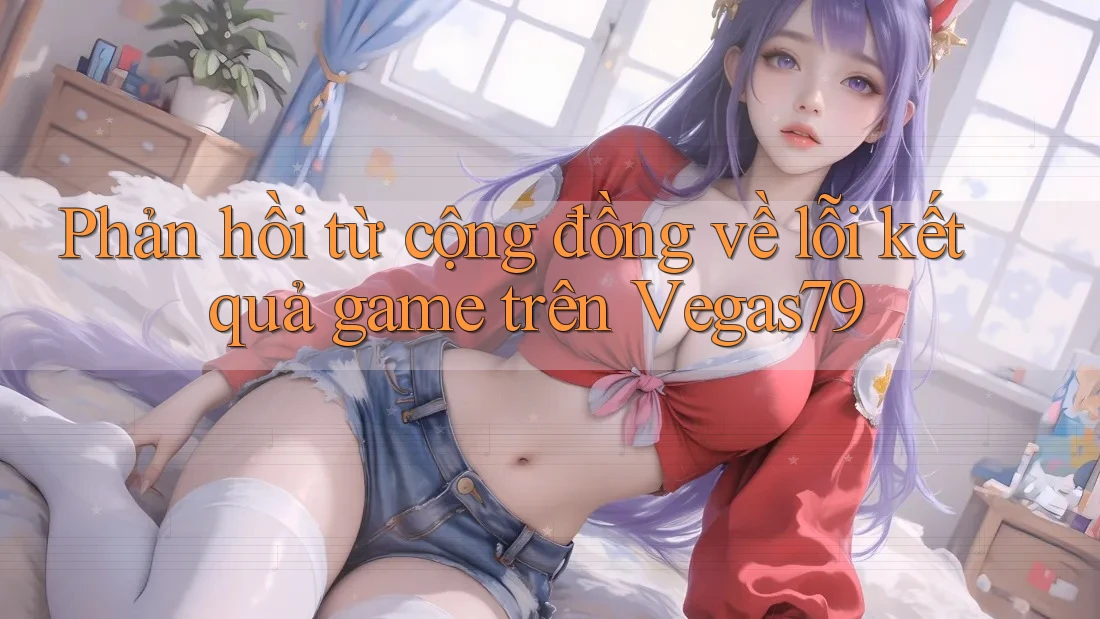 Phản hồi từ cộng đồng về lỗi kết quả game trên Vegas79 Phản hồi từ cộng đồng về lỗi kết quả game trên Vegas79