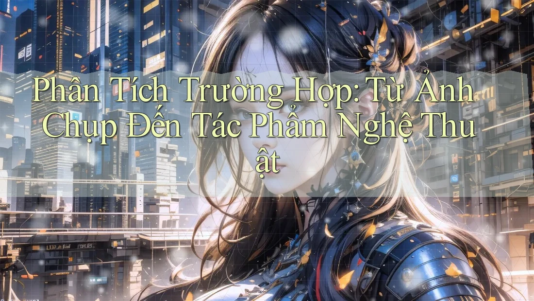 Phân Tích Trường Hợp: Từ Ảnh Chụp Đến Tác Phẩm Nghệ Thuật