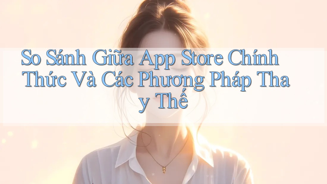 So Sánh Giữa App Store Chính Thức Và Các Phương Pháp Thay Thế So Sánh Giữa App Store Chính Thức Và Các Phương Pháp Thay Thế