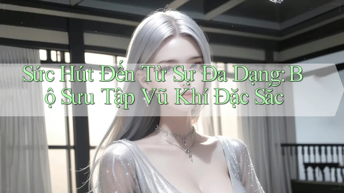 Sức Hút Đến Từ Sự Đa Dạng: Bộ Sưu Tập Vũ Khí Đặc Sắc Sức Hút Đến Từ Sự Đa Dạng: Bộ Sưu Tập Vũ Khí Đặc Sắc
