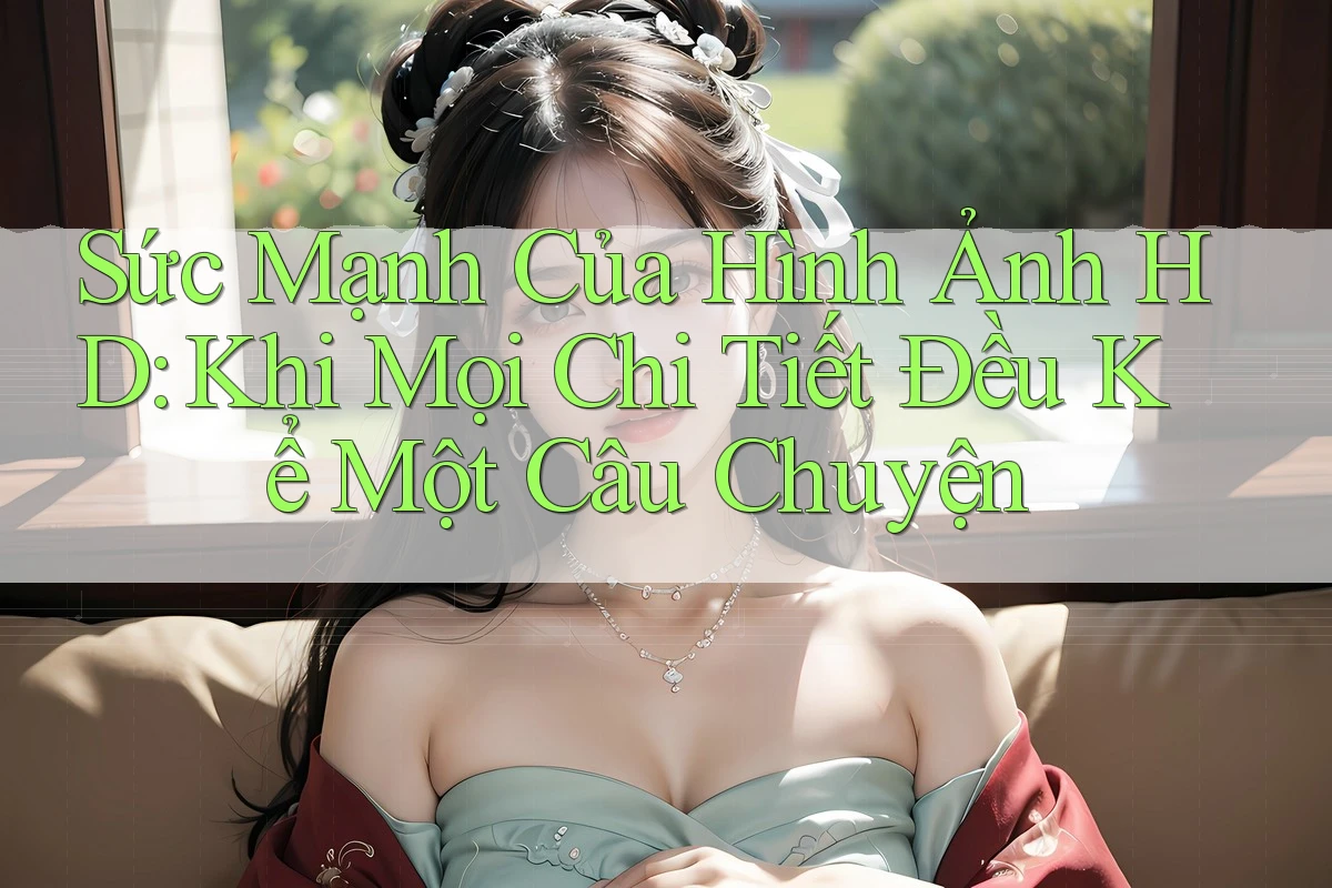 Sức Mạnh Của Hình Ảnh HD: Khi Mọi Chi Tiết Đều Kể Một Câu Chuyện Sức Mạnh Của Hình Ảnh HD: Khi Mọi Chi Tiết Đều Kể Một Câu Chuyện