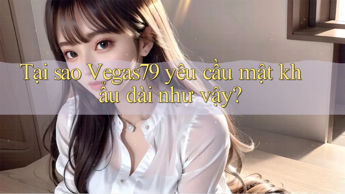 Tại sao Vegas79 yêu cầu mật khẩu dài như vậy?