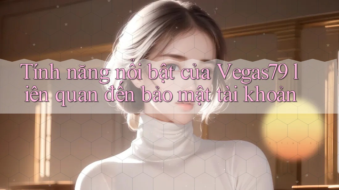 Tính năng nổi bật của Vegas79 liên quan đến bảo mật tài khoản