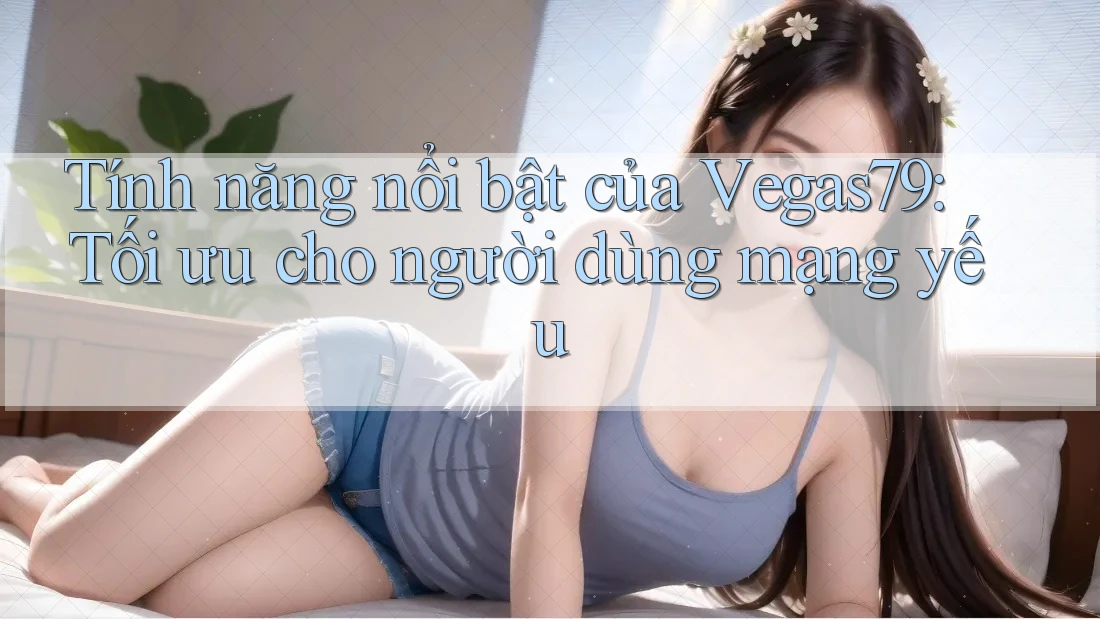 Tính năng nổi bật của Vegas79: Tối ưu cho người dùng mạng yếu