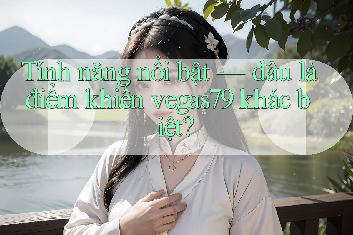 Tính năng nổi bật — đâu là điểm khiến vegas79 khác biệt? Tính năng nổi bật — đâu là điểm khiến vegas79 khác biệt?