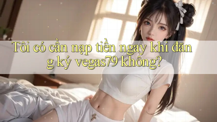 Tôi có cần nạp tiền ngay khi đăng ký vegas79 không? Tôi có cần nạp tiền ngay khi đăng ký vegas79 không?