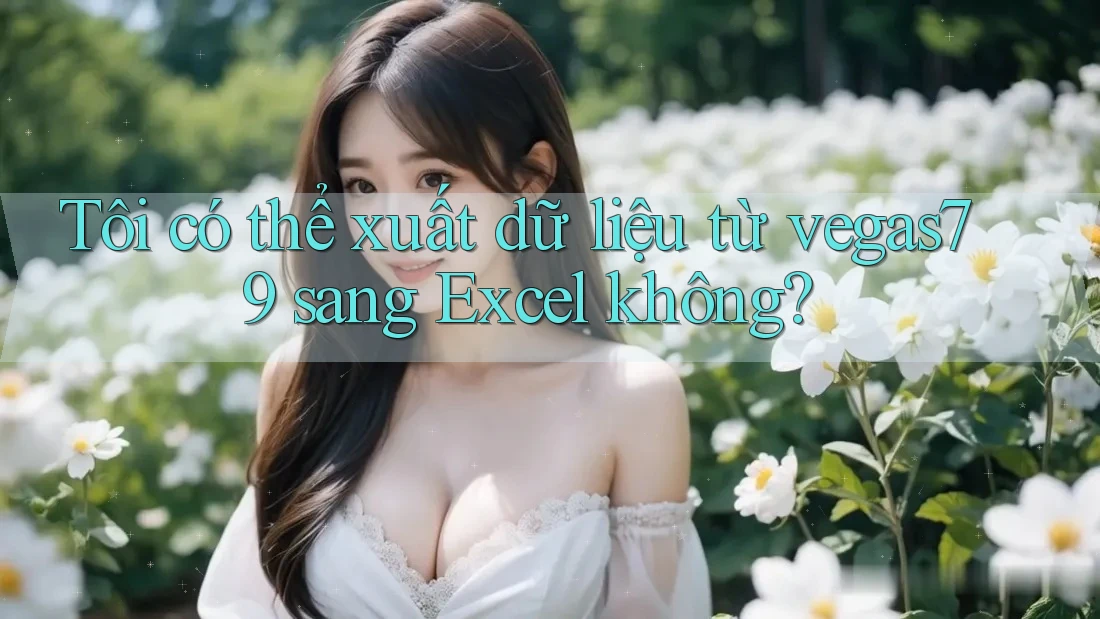 Tôi có thể xuất dữ liệu từ vegas79 sang Excel không?