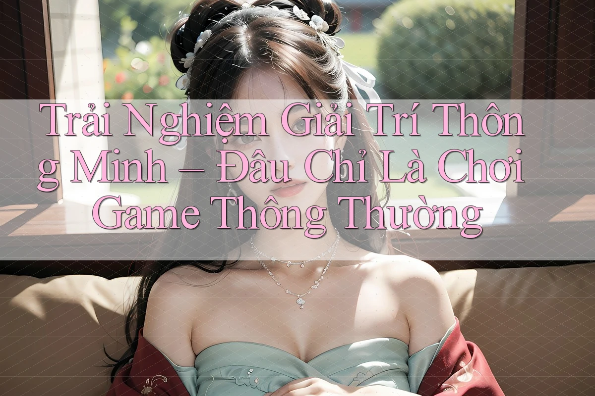 Trải Nghiệm Giải Trí Thông Minh – Đâu Chỉ Là Chơi Game Thông Thường