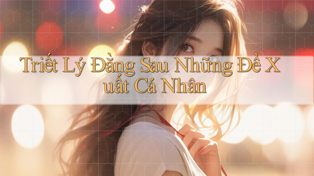 Triết Lý Đằng Sau Những Đề Xuất Cá Nhân