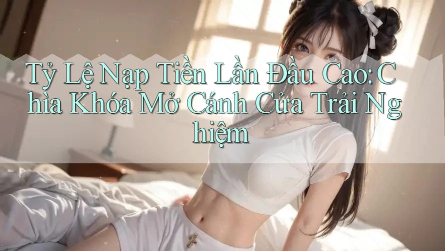 Tỷ Lệ Nạp Tiền Lần Đầu Cao: Chìa Khóa Mở Cánh Cửa Trải Nghiệm