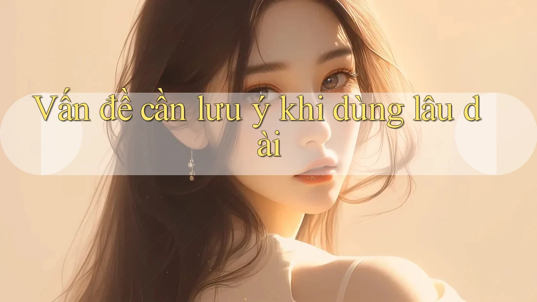 Vấn đề cần lưu ý khi dùng lâu dài Vấn đề cần lưu ý khi dùng lâu dài