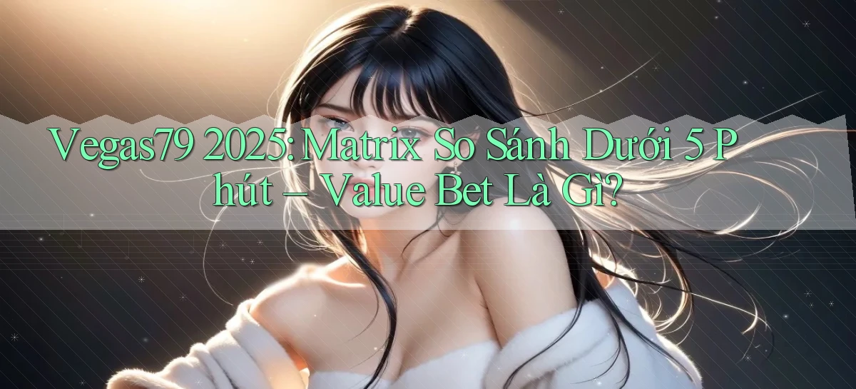 Vegas79 2025 matrix so sánh dưới 5 phút   value bet là gì