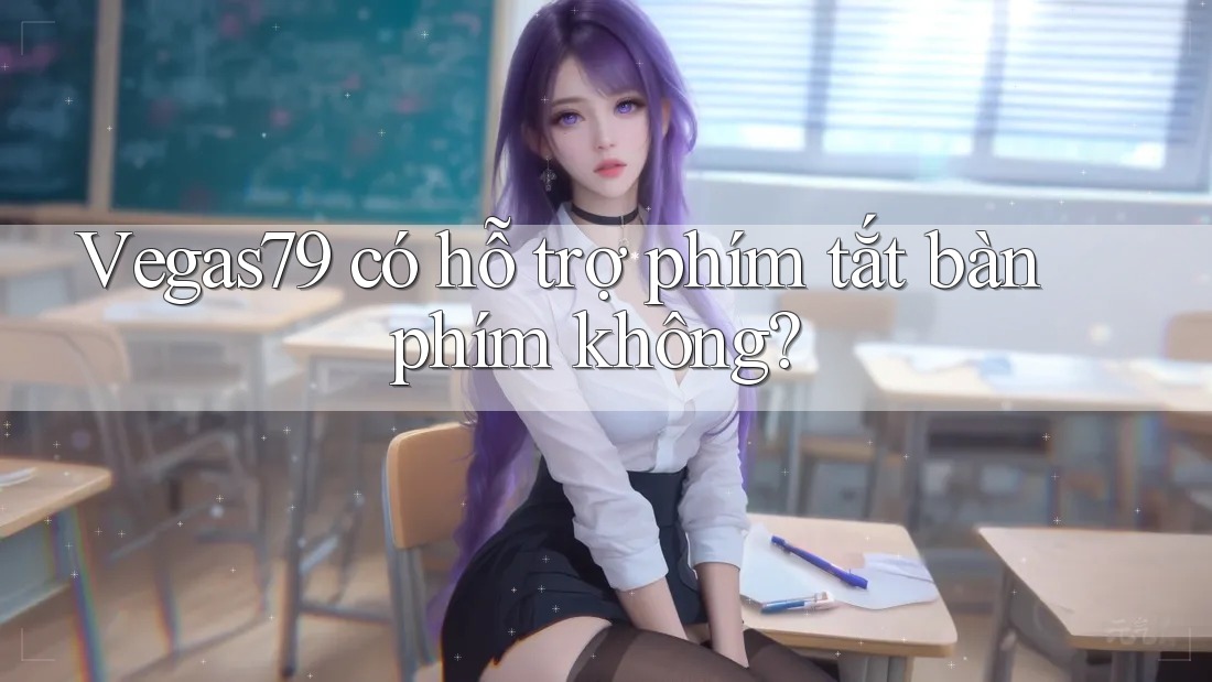 Vegas79 có hỗ trợ phím tắt bàn phím không? Vegas79 có hỗ trợ phím tắt bàn phím không?