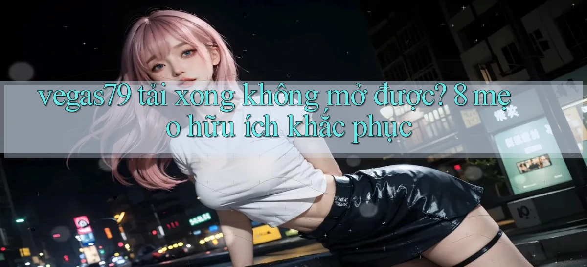 vegas79 tải xong không mở được 8 mẹo hữu ích khắc phục