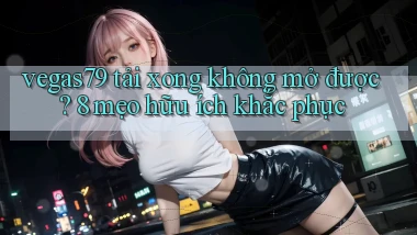vegas79 tải xong không mở được 8 mẹo hữu ích khắc phục