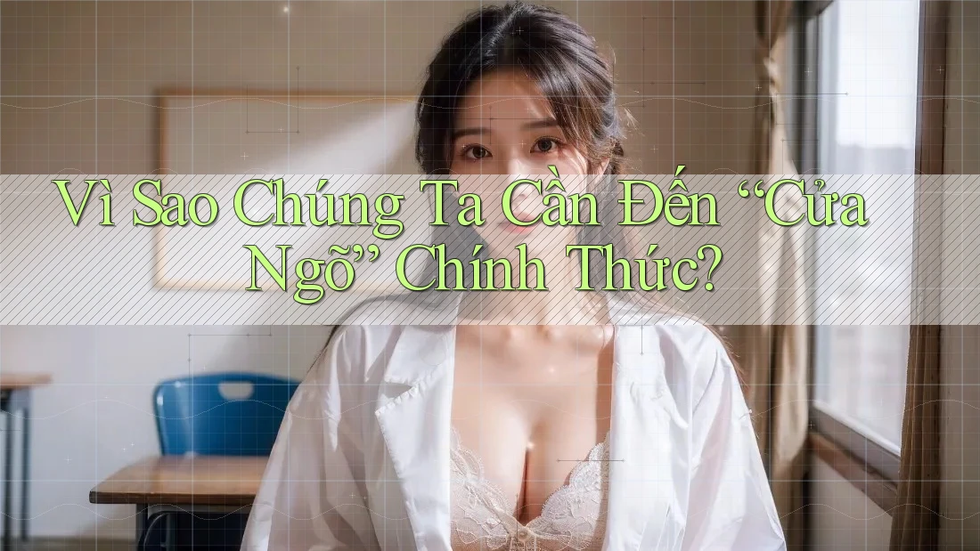 Vì Sao Chúng Ta Cần Đến “Cửa Ngõ” Chính Thức? Vì Sao Chúng Ta Cần Đến “Cửa Ngõ” Chính Thức?