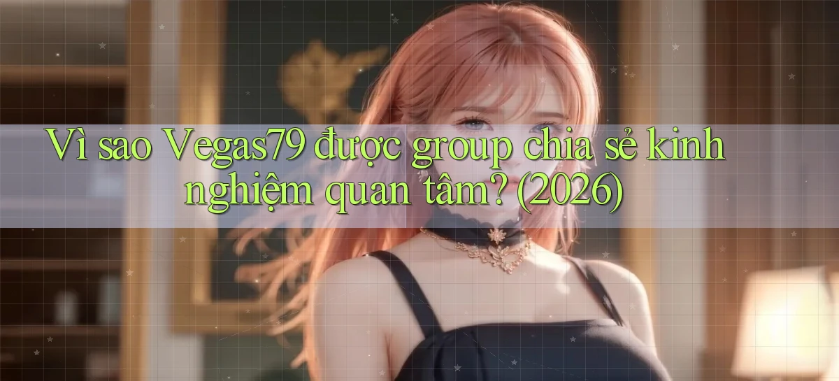 Vì sao Vegas79 được group chia sẻ kinh nghiệm quan tâm (2026)